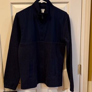 Navy Full-Zip Jacket